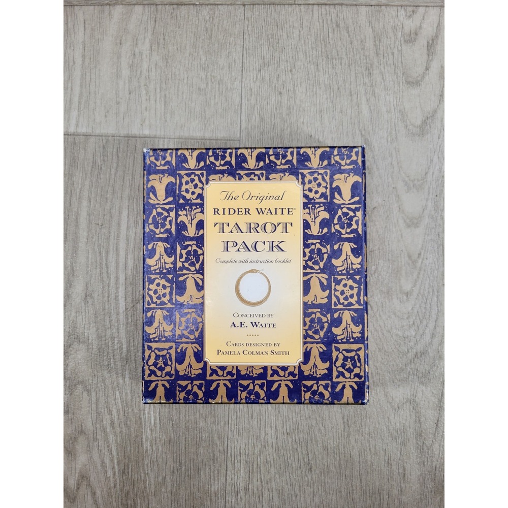 The Original Rider-Waite Tarot Pack 78 Card Deck Regular Size Instructions Box